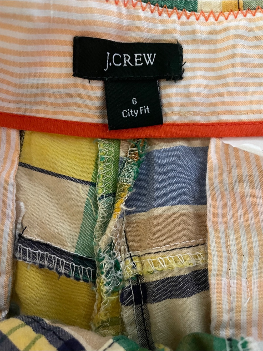 J.Crew Patchwork City/Board Shorts - Picture 2 of 6